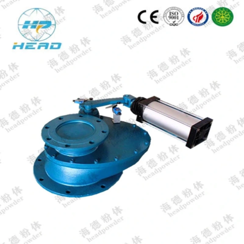 Пневматический поворотный клапан