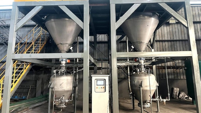 Пневматическая транспортировка риса