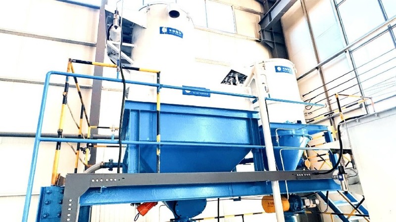 Сушёные соевые бобы транспортируются пневматическим путём