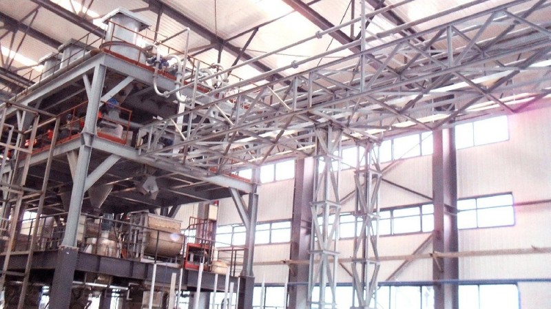 Пневматическая транспортировка пенопласта