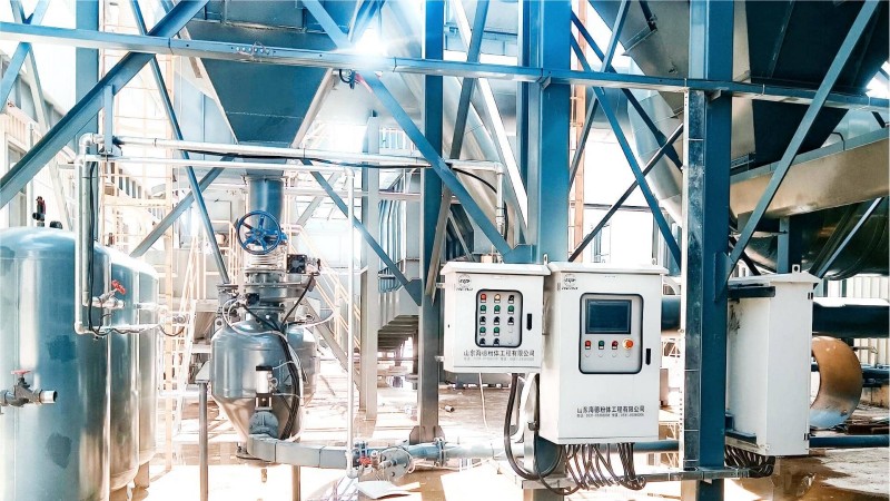 Резиновая пневматическая транспортировка