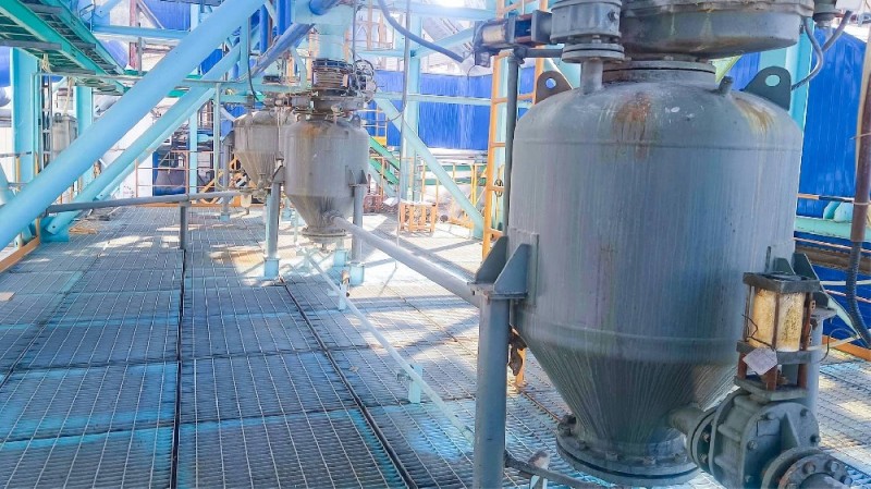 Пневматическая транспортировка зерновых гранул