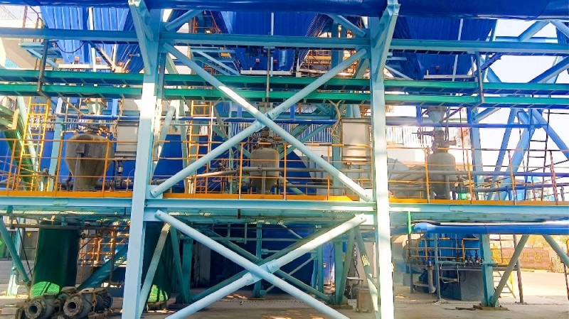 Транспортировка очищенного зольного газа