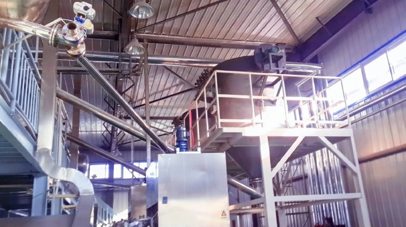 Пневматическая транспортировка кристаллических частиц