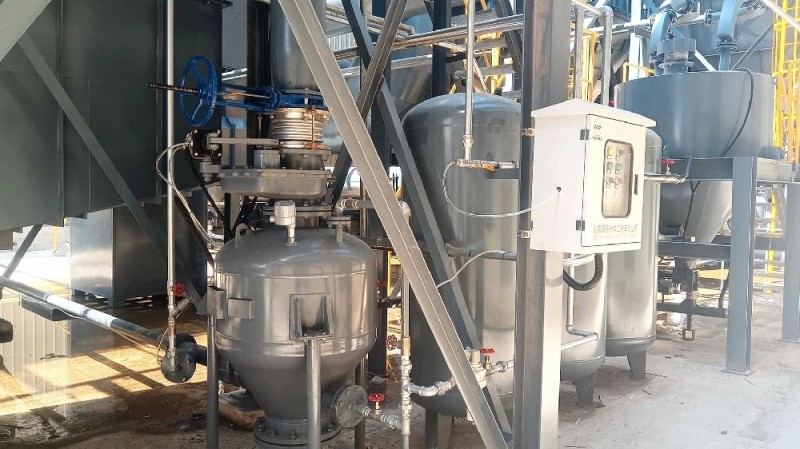 Безводный трихлорид алюминия пневматический транспорт